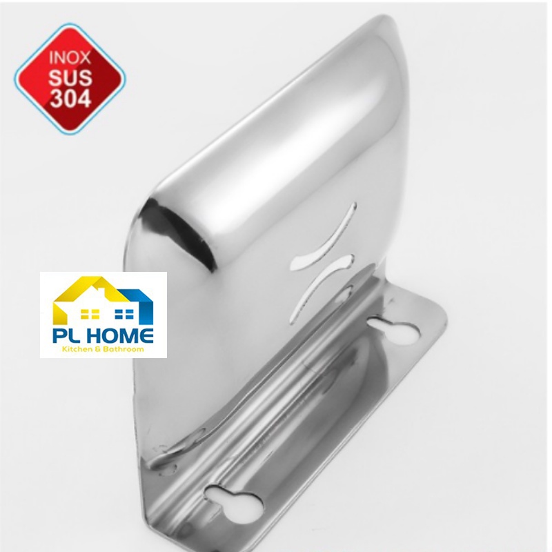 Khay để xà bông inox 304 - Giá để xà phòng cục inox 304