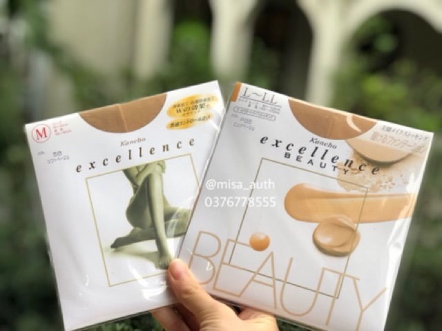 Tất da chân Kanebo Excellence Beauty và Kanebo Excellence