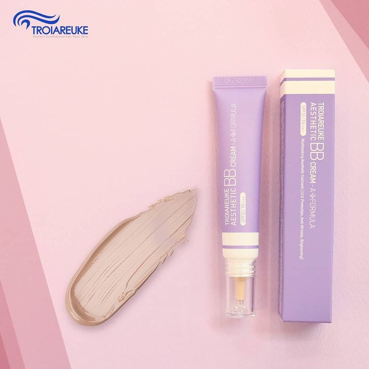 TROIAREUKE - Kem dưỡng make up  A+ BB cream -  Dành cho da dầu mụn