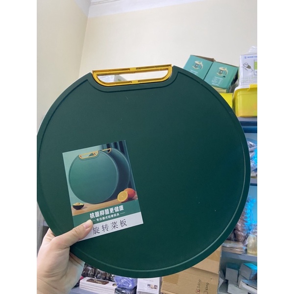 Thớt nhựa PE đa năng chống nấm mốc kháng khuẩn 33cm
