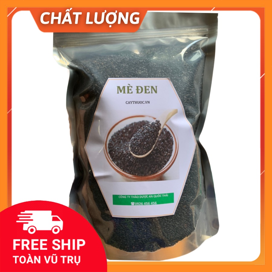 500g Hạt Mè Đen, Vừng Đen, Mè Đen Sống Nguyên Chất Hữu Cơ [THƠM, SẠCH], Làm Sữa Mè Đen, Bánh Kẹo, Nguyên Liệu Nấu Ăn