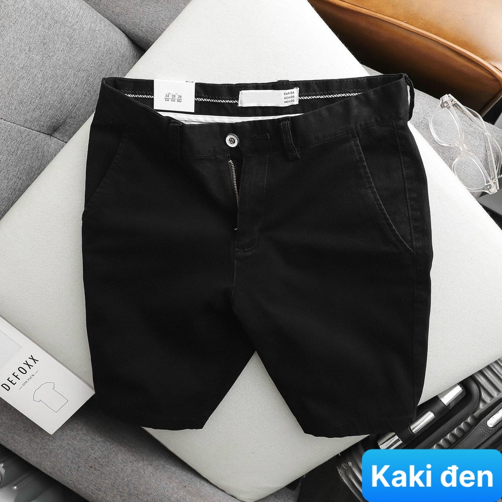 Quần short nam, quần đùi nam chất liệu kaki decoco01