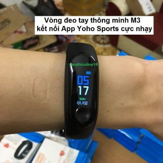 VÒNG ĐEO TAY THÔNG MINH M3