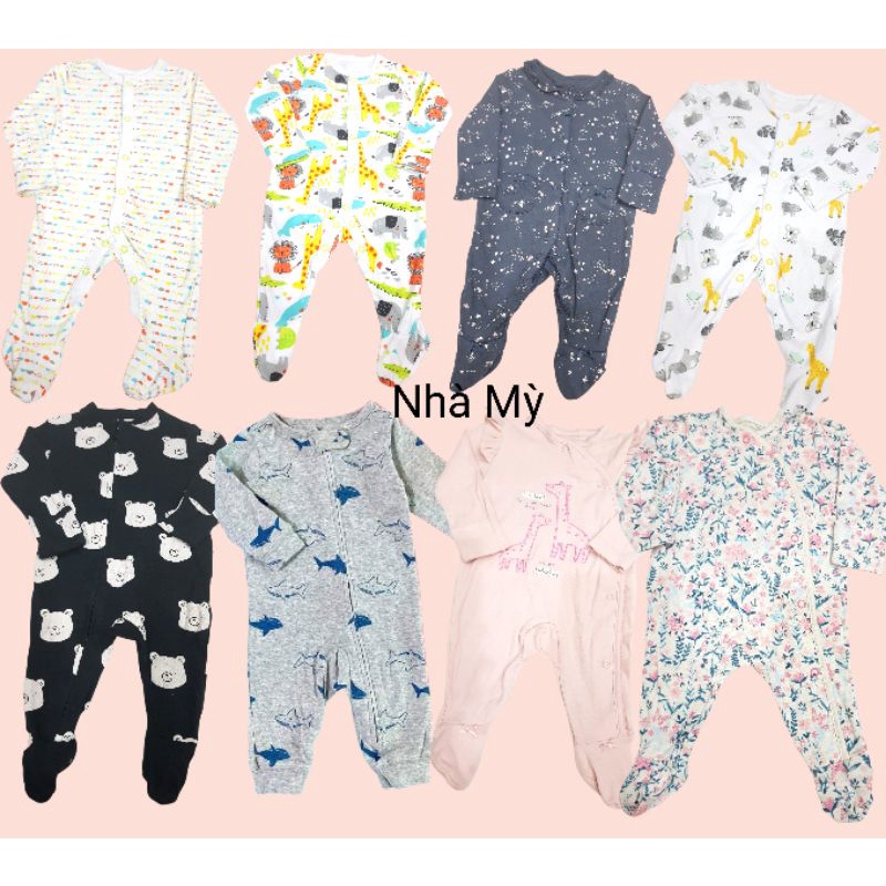 (Chọn mẫu - 3-5kg) Bodysleep liền vớ cho bé Size Newborn