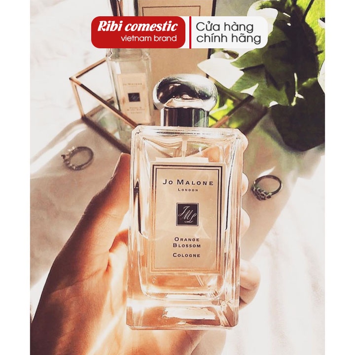 Nước hoa dầu thơm unisex nam nữ Jo Malone Orange Blossom Cologne lưu hương lâu 6 - 8 giờ,chính hãng 100% Ribi cosmetic