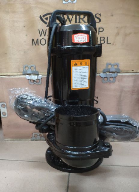 MÁY BƠM NGÂM BƠM CHÌM 2.2KW ỐNG RA F100