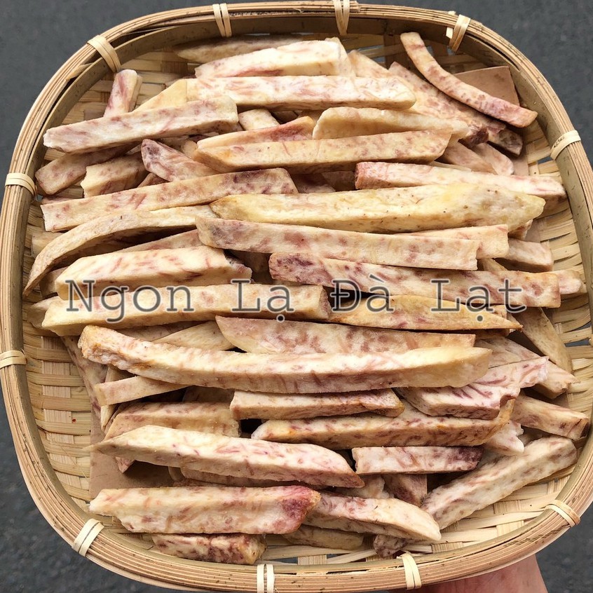 KHOAI LANG| KHOAI MÔN | KHOAI TÍM KHÔNG ĐƯỜNG | NGON LẠ ĐÀ LẠT | 200G