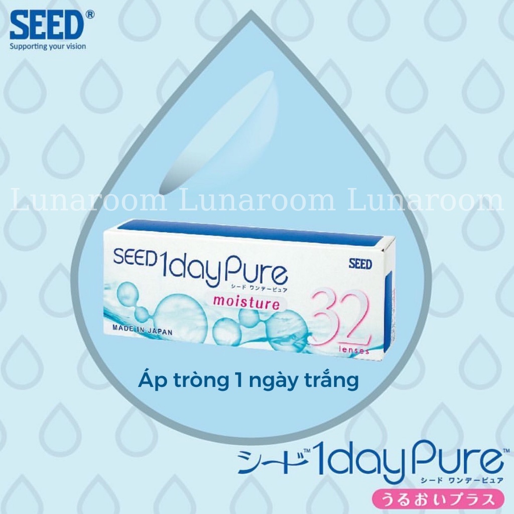 Kính áp tròng 1 ngày SEED không màu – SEED 1 DayPure moisture