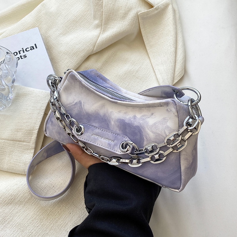 Túi Đeo Vai Có Dây Đeo Sợi Xích Phong Cách Pháp Thời Trang Mới Cho Nữ