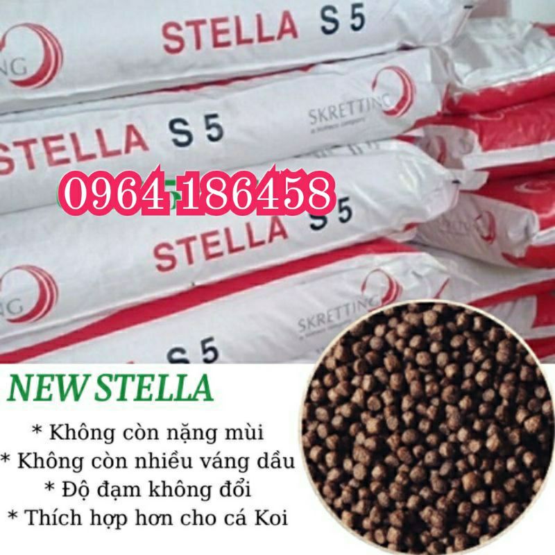 Cám cá NEW STELLA vàng thơm không còn nặng
