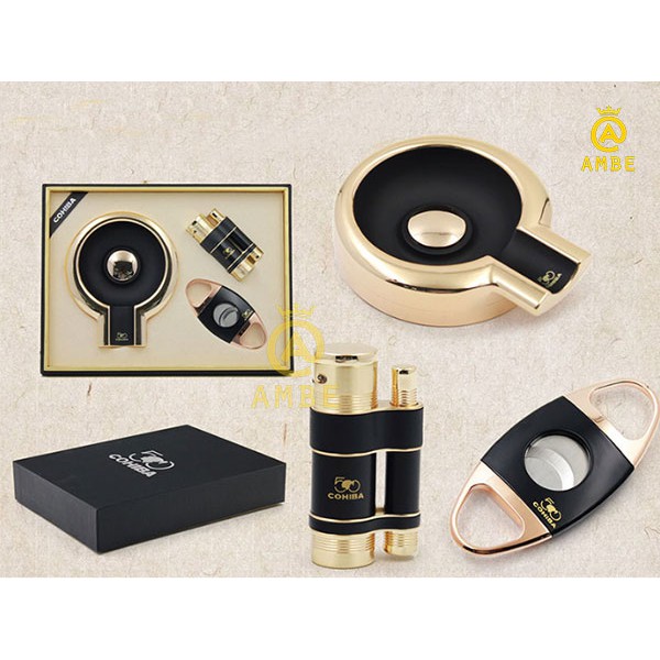 Bộ Set xì gà 3 món sang trọng Cohiba T55