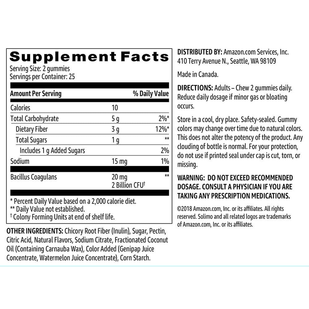 Kẹo dẻo Men Tiêu Hóa Somilo - Prebiotic và Probiotic