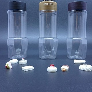 Hũ pet đựng gia vị  ( tiêu, muối) (100 gram)