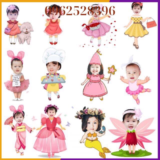 ❤️ Chibi ❤️ Để Bàn Sinh Nhật Cho Bé