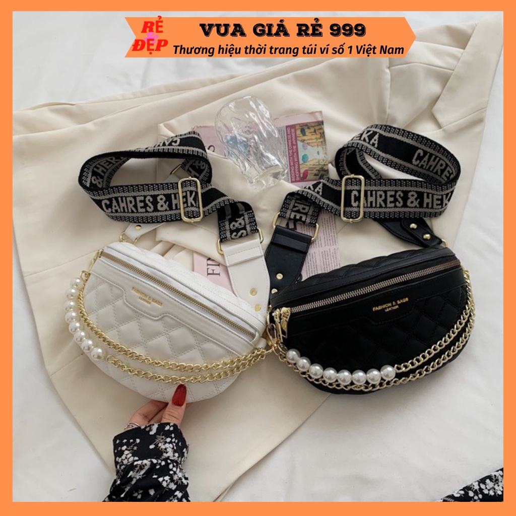 Túi bụng ngọc đeo chéo nữ giá rẻ đẹp đi chơi phong cách thời trang hàn quốc dễ thương cute DC307