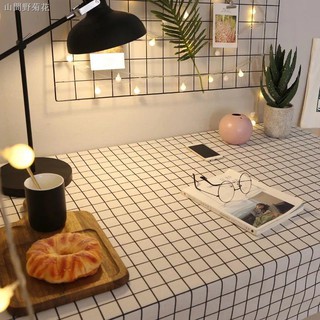 Khăn trải bàn hình chữ nhật bằng vải thiết kế đơn giản tiện dụng