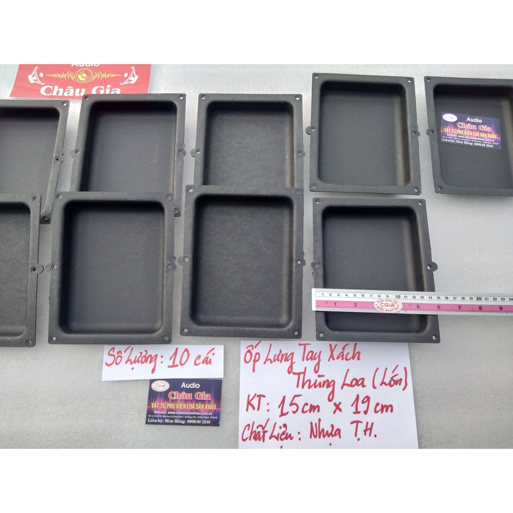Ốp tay xách thùng loa 15cm 19cm 10 cái Audio Châu Gia