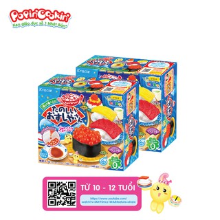 Combo 2 hộp kẹo đồ chơi Popin cookin Sushi - Bộ làm Sushi