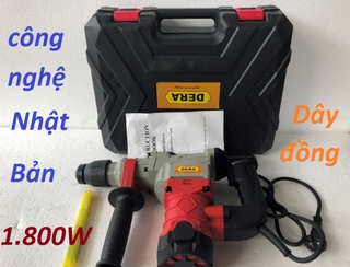 [ HÀNG BÁN CHẠY NHẤT] KHOAN ĐỤC BÊ TÔNG DERA 1800W