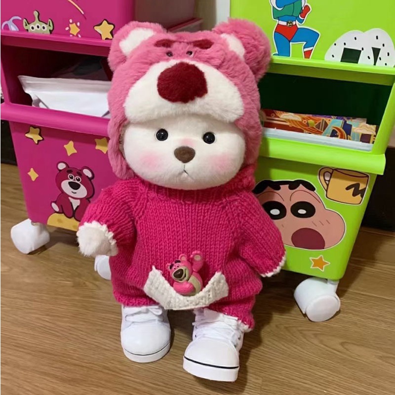 💜TeddyTales Quần áo100%💜Gấu Bông Lena Mũ Dễ Thương Xinh Xắn Cao Cấp--100% ủy quyền chính hãng