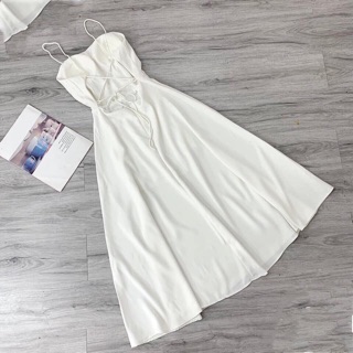 Đầm 2 dây đan chéo lưng