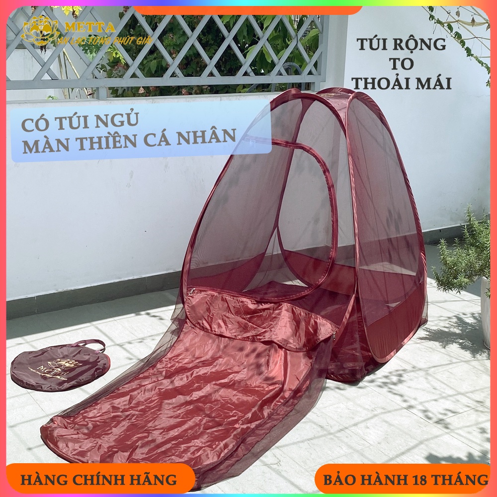 Màn Thiền Tự Bung METTA -  1M2 Vuông -  BH 18TH - Hàng Chính Hãng