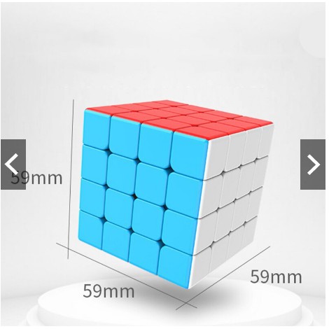 [NHỰA AN TOÀN+QUÀ TẶNG] Rubik 4x4 QiYi Khối Lập Phương Rubic 4 Tầng Chắc tay, trơn hàng cao cấp