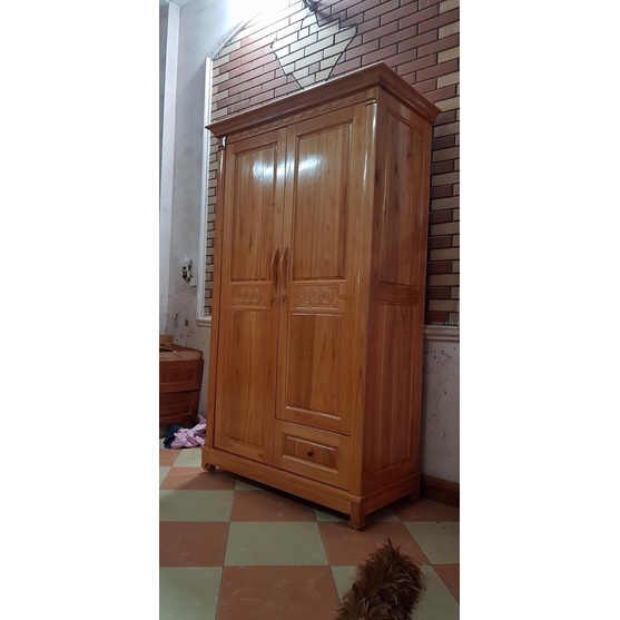 Tủ quần áo gỗ xoan giá rẻ (sỉ)