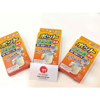 Set 3 gói khử cặn bình nước Nhật Bản