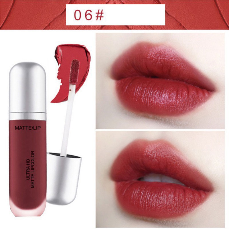 Son kem lì Novo Big Ultra HD Matte Lip bền màu chống trôi PH8