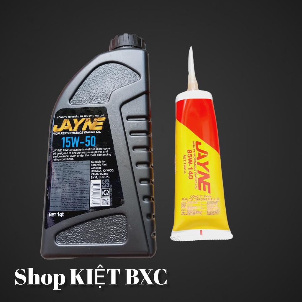 [COMBO] NHỚT MÁY + NHỚT SỐ TAY GA 15W-50 (1L)