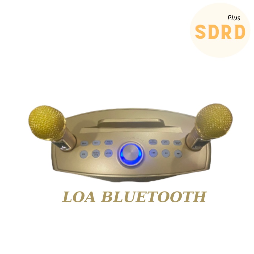 [PHIÊN BẢN PLUS]Loa Bluetooth Loa Hát Karaoke Loa  Không Dây - Míc Không Cần Xài Dây Cầm Mang Theo Mọi Nơi
