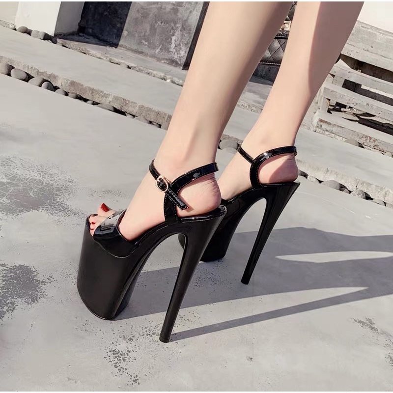 GIÀY CAO GÓT 20CM CHO NÀNG NẤM LÙN