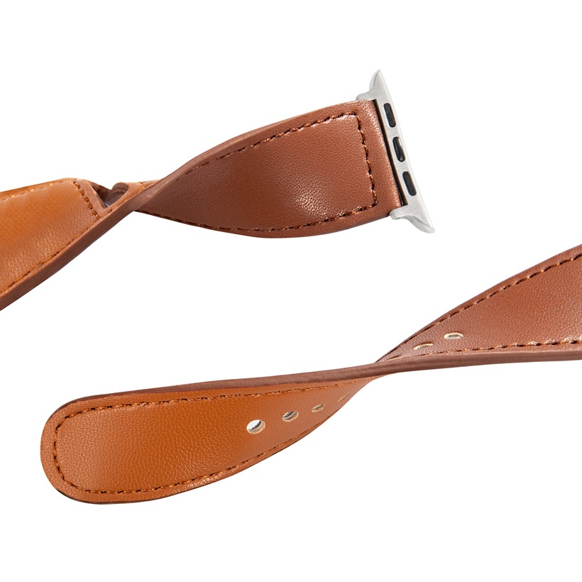 Dây Đeo Bằng Da Thay Thế Cho Đồng Hồ Thông Minh Apple Watch Series 8 / 7 / 6 / 5 / 4 / 3 / 2 / 1 / SE iWatch 49mm 45mm 41mm 38mm 42mm 40mm 44mm