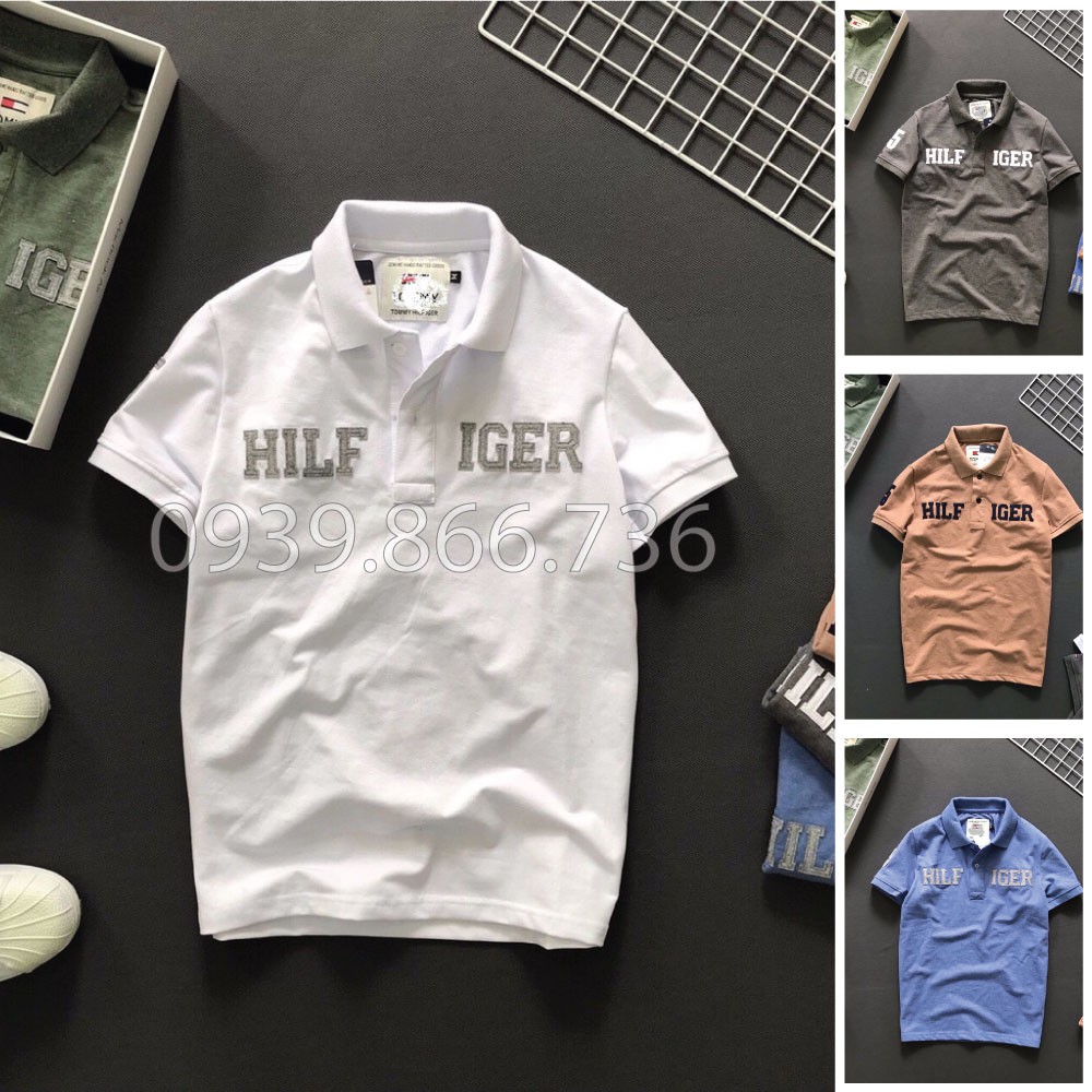 Áo Polo nam phối cổ bẻ TOM vải cá sấu Cotton xuất xịn,chuẩn form trẻ trung, thanh lịch | BigBuy360 - bigbuy360.vn