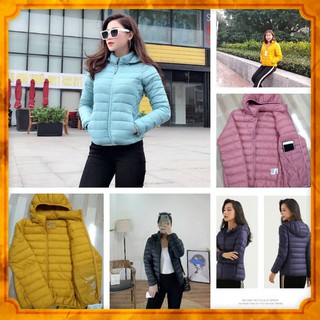 Áo Phao Nữ Siêu Nhẹ Hàng Xuất Dư Xịn - Solvnn