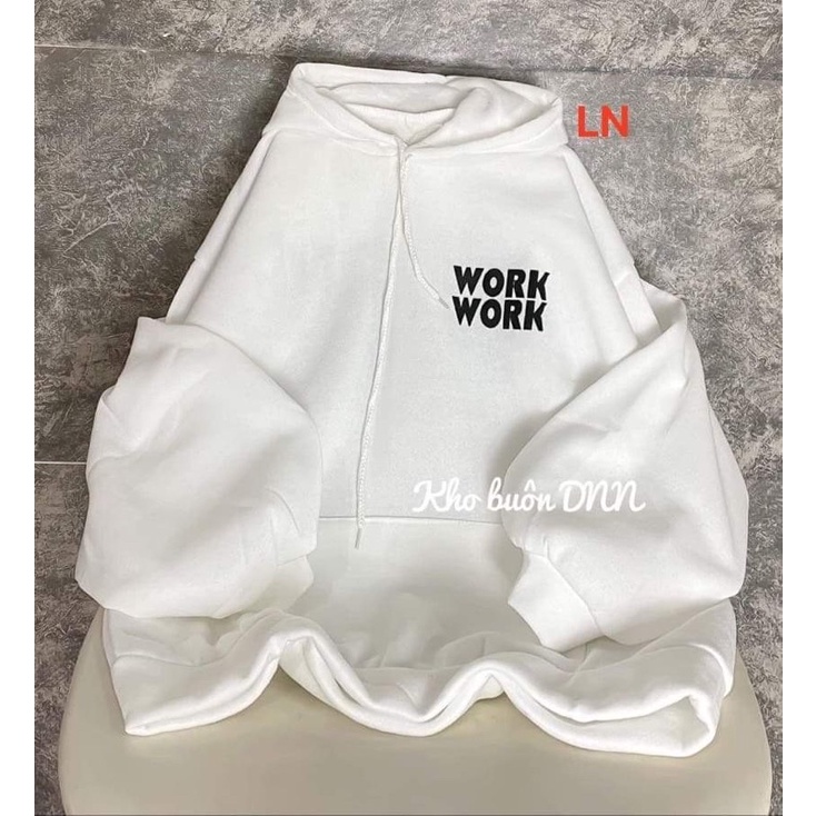 Áo hoodie WORK LN11