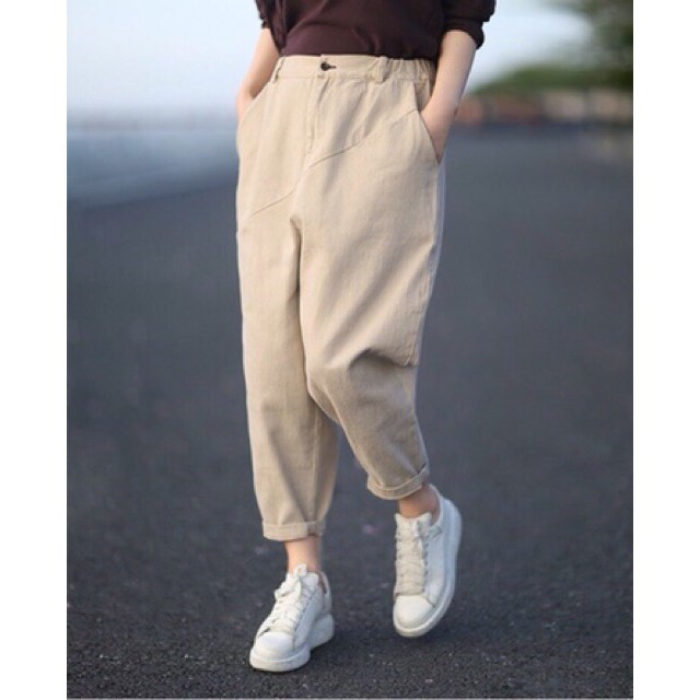 Quần hip hop kaki khoá chun lưng siêu hót ( Giá sỉ + ảnh thật ) | BigBuy360 - bigbuy360.vn