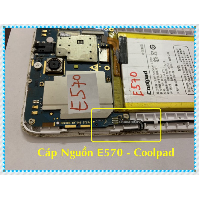 Cáp nguồn E570 - Coolpad