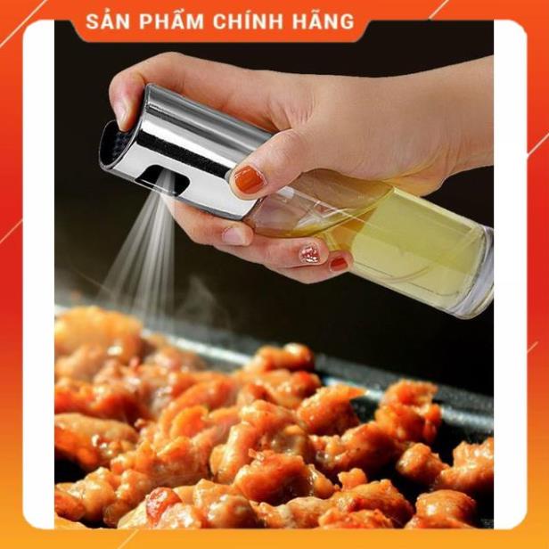 Bình xịt dầu ăn phun sương nồi chiên không dầu 100ml