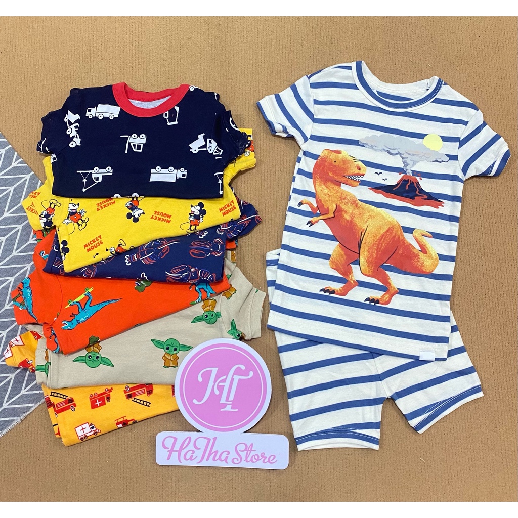 (7-18kg) Đồ bộ ngắn phôm ôm G4P cho bé - 1/3