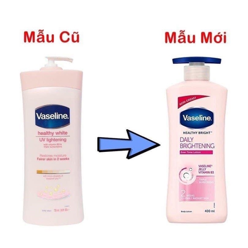 SỮA DƯỠNG THỂ VASELINE 725Ml