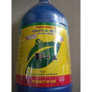 PHÂN BÓN LÁ VITAMIN B1 GROWMORE 3.8 LÍT