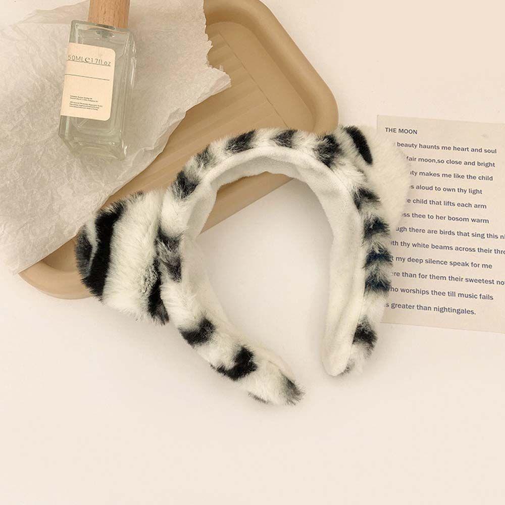 TWINKLE Băng Đô Tai Mèo Họa Tiết Da Báo Xinh Xắn Cho Nữ