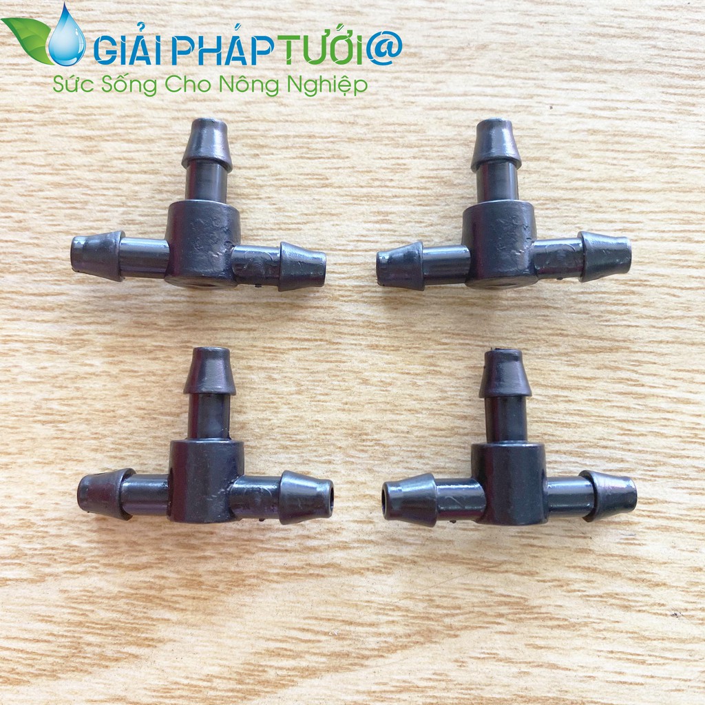 Tê chia ống ldpe 6mm dùng trong hệ thống tưới tự động combo 20 cái