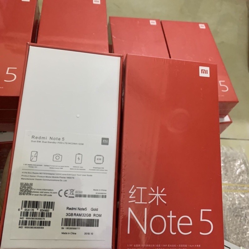 Điện thoại  Xiaomi Mi note 5 - Hàng chính hãng