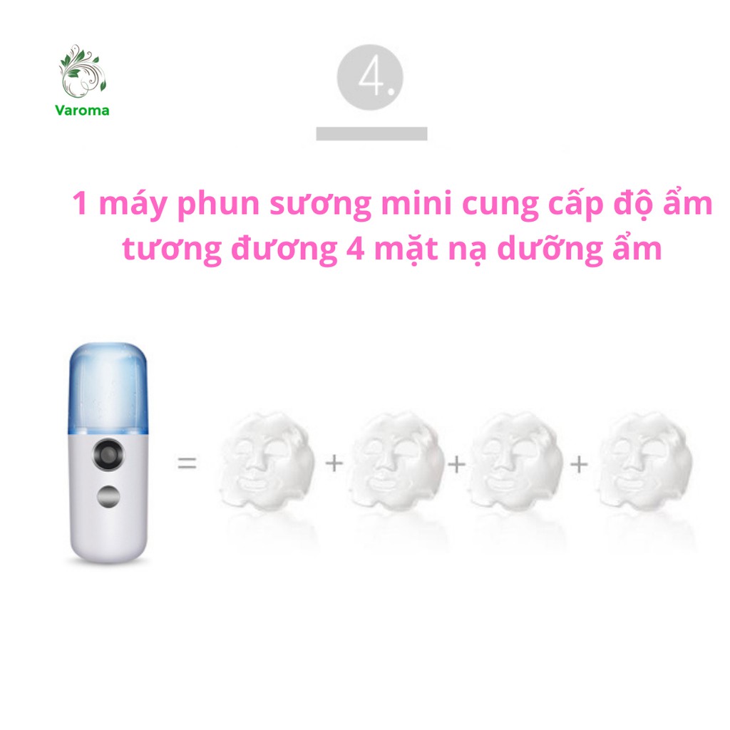 Máy phun sương mini 🍃FREESHIP🍃 Xịt khoáng nano cầm tay phun sương giữ ẩm cho làn da