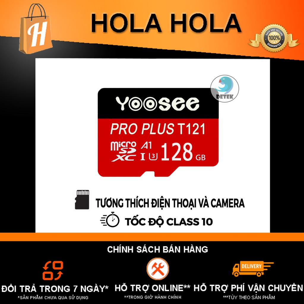 Thẻ nhớ Yoosee 128Gb Class 10 chuyên dụng cho camera
