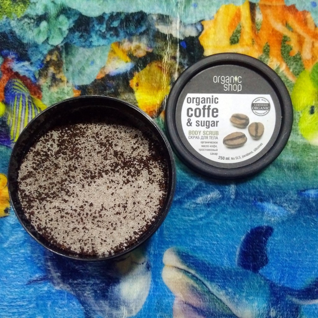 Muối Tẩy Da Chết Toàn Thân ORGANIC Coffe Và Đường - SVN