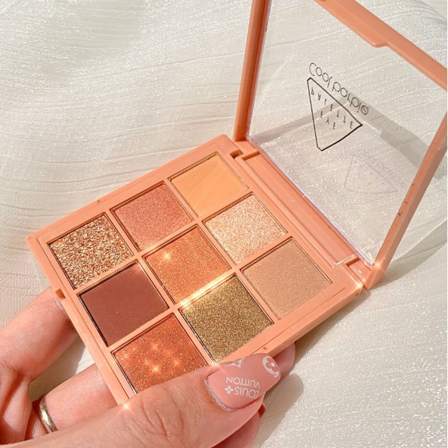 Bảng phấn mắt CoolBarrbie tông cam đất / cam đào tinh tế | BigBuy360 - bigbuy360.vn